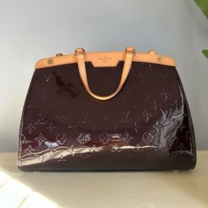 Louis Vuitton Brea MM Amarente Handbag